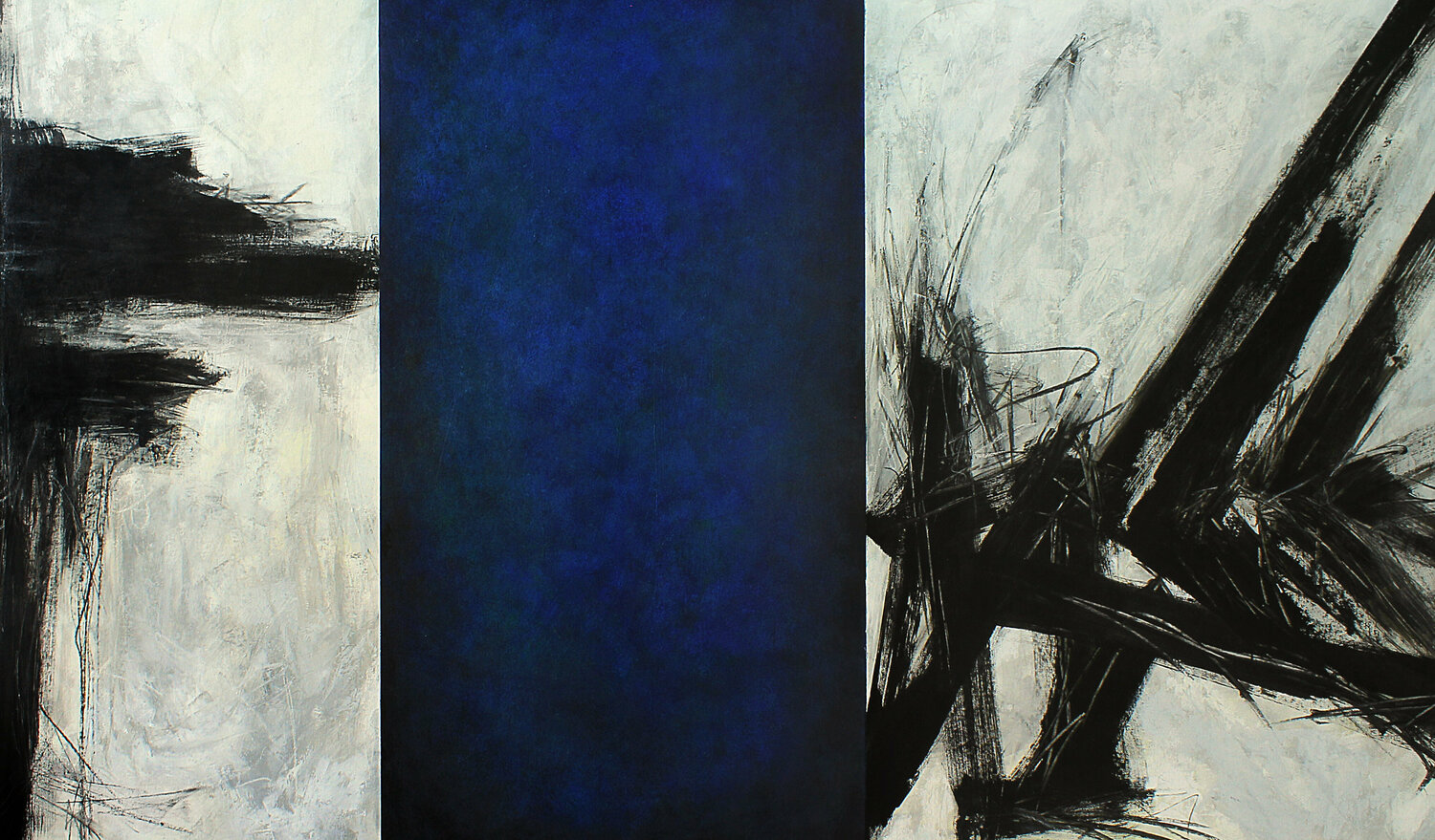 Juxtaposition of Time & Space (Blue) Peisy Ting