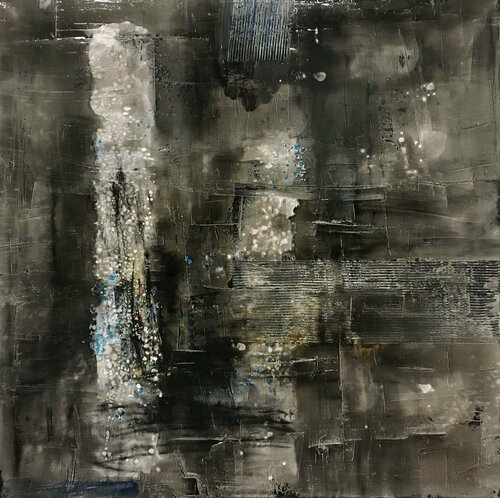 Berlin Noir # 7 par paul Van Rij, Peinture en vente sur Singulart