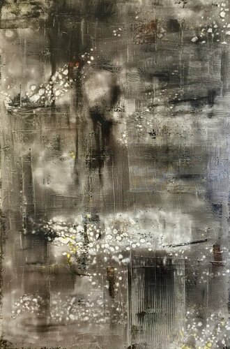 Berlin Noir # 10 par paul Van Rij, Peinture en vente sur Singulart