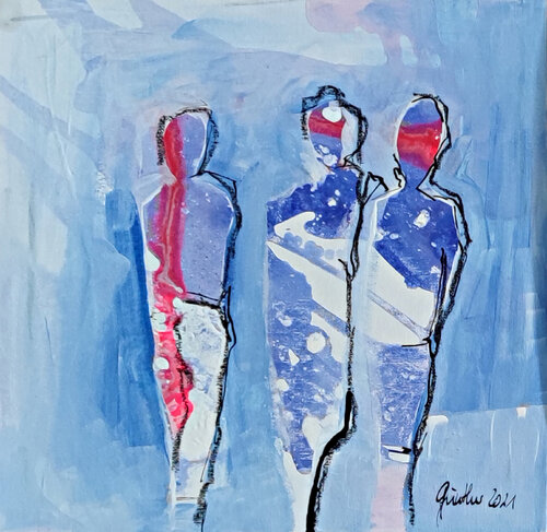 Figuren 1 di Birgit Günther, Pittura in vendita su Singulart