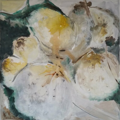 Anemonen by Birgit Günther, 油畫 for Sale on Singulart