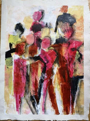 walk away by Birgit Günther, 종이 for Sale on Singulart