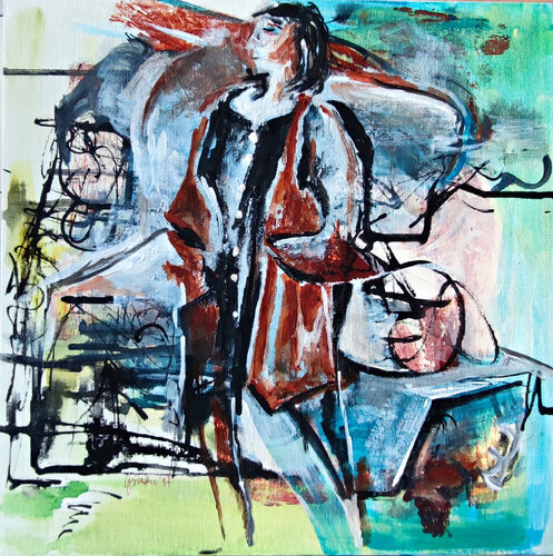 Shopping van Birgit Günther, Schilderij te koop op Singulart