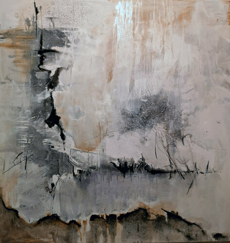 Winter by Birgit Günther, 油畫 for Sale on Singulart