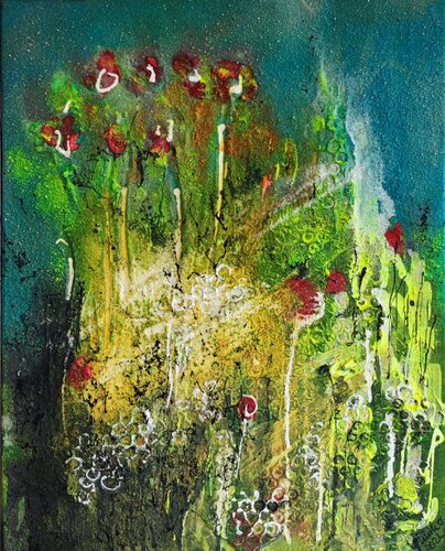 Raps-odie_2022.2 by Birgit Günther, 油畫 for Sale on Singulart