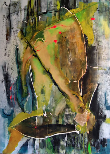 Naturgold di Birgit Günther, Pittura in vendita su Singulart