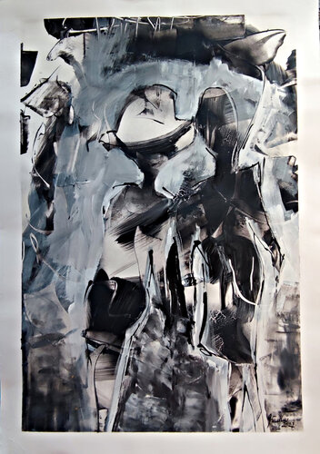 Konstanze und Friederike van Birgit Günther, Werk op papier te koop op Singulart