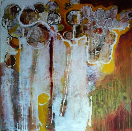 Gemeinsam - Together von Birgit Günther, Malerei kaufen auf Singulart