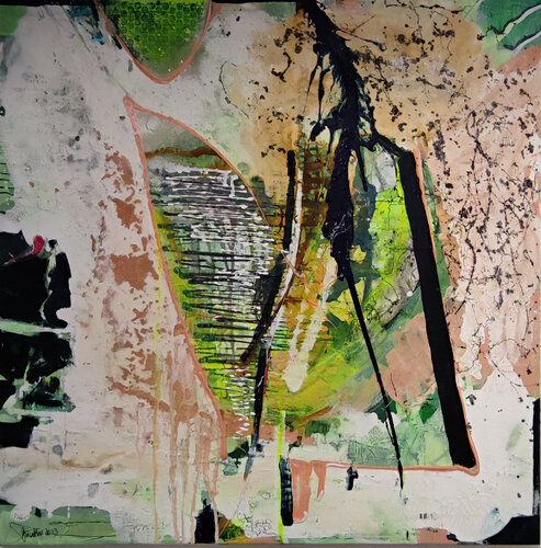 Ebene 2 - level 2 di Birgit Günther, Pittura in vendita su Singulart