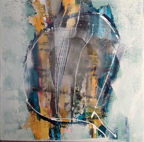 Verborgenes 3 di Birgit Günther, Pittura in vendita su Singulart