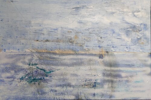 Sehnsucht nach Weite, Nr. 312024 van Birgit Günther, Schilderij te koop op Singulart