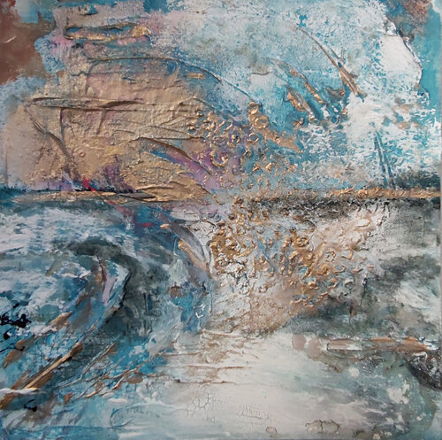 Sehnsucht nach Weite, Nr. 352024 van Birgit Günther, Schilderij te koop op Singulart