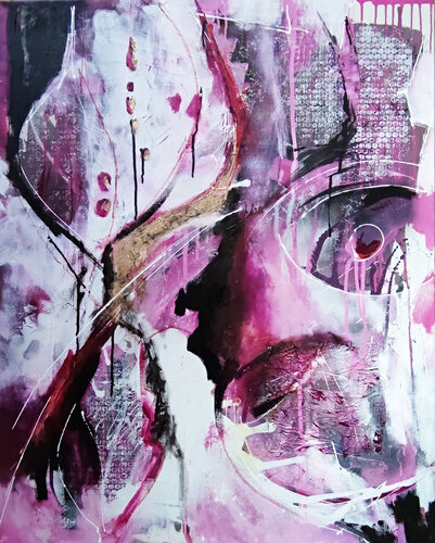 Andersartig A von Birgit Günther, Malerei kaufen auf Singulart