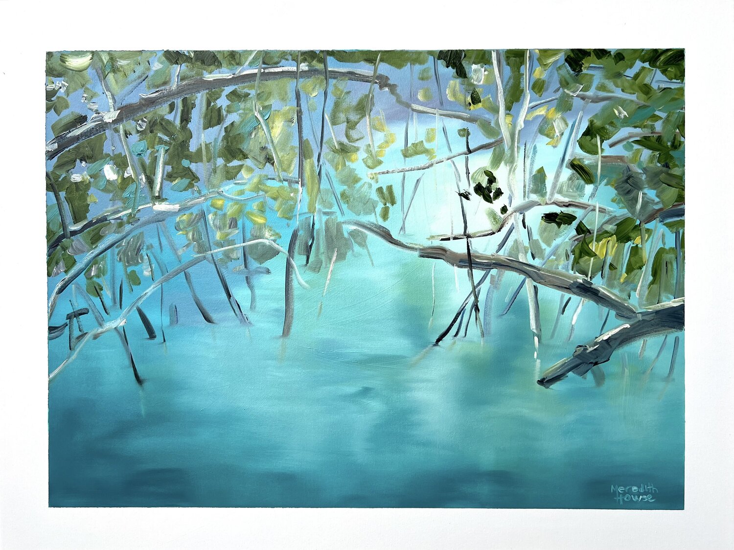Upper Daintree 2 by Meredith Howse (2022) Painting Oil on Canvas