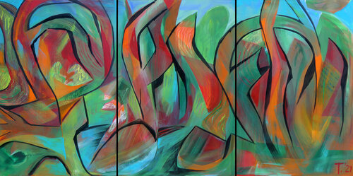 FLOODED GUMS by Tillian ·, Painting for Sale on Singulart