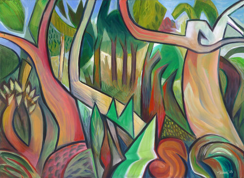 'THE GLADE' by Tillian ·, Painting for Sale on Singulart