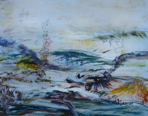 Chine by Nadette Tournier, Painting for Sale on Singulart