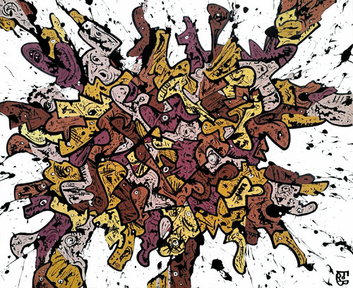 Hachis di Frob, Pittura in vendita su Singulart