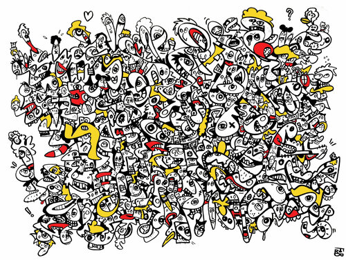 Bronx van Frob, Schilderij te koop op Singulart