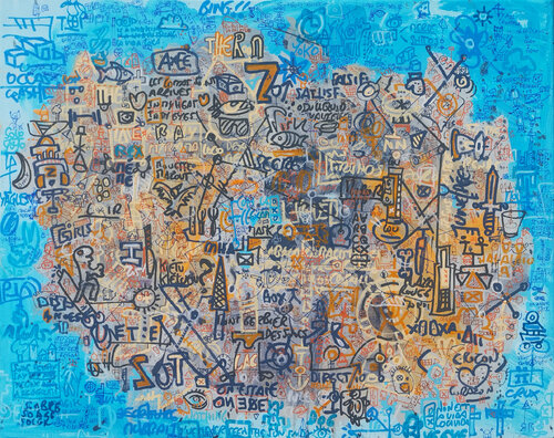 Treasure island di Frob, Pittura in vendita su Singulart