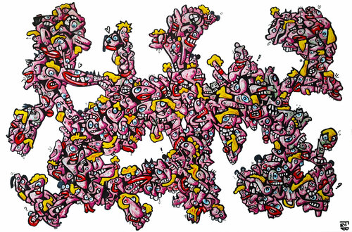 Kimono by Frob, Painting for Sale on Singulart