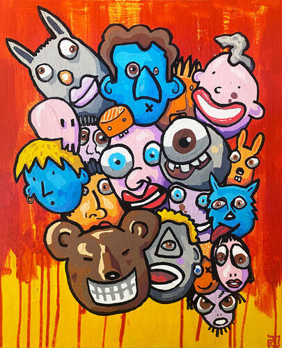 aventure intérieure von Frob, Malerei kaufen auf Singulart