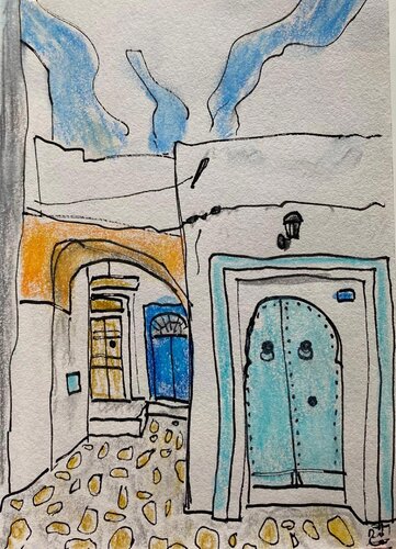 Rue de Tunisie 6 von Frob, Zeichnungen kaufen auf Singulart