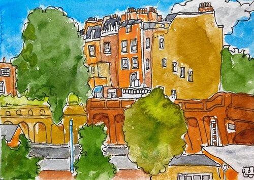 Penham street van Frob, Werk op papier te koop op Singulart