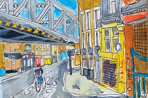Kinglong road par Frob, Œuvre sur papier en vente sur Singulart