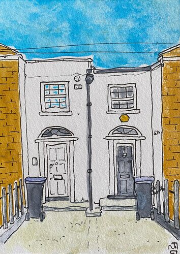 Pericote street London di Frob, Opera su carta in vendita su Singulart