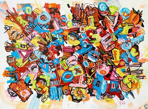 Le printemps van Frob, Schilderij te koop op Singulart