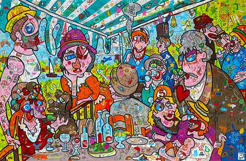 Ca graille à Chatou van Frob, Schilderij te koop op Singulart