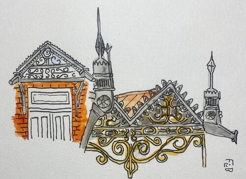 fer forgé de Géorgie by Frob, Painting for Sale on Singulart