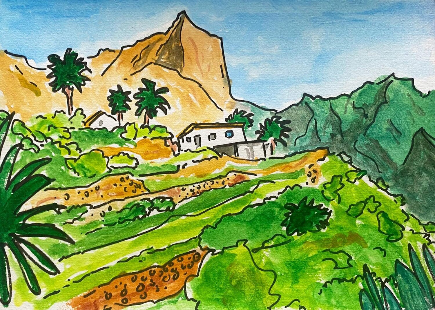 ferme du parc de Teno, Tenerife Frob