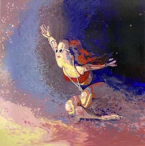 They might as wise have lodged a Bird van Kerry A. Inkster, Schilderij te koop op Singulart