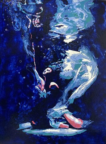 There's a certain slant of light van Kerry A. Inkster, Schilderij te koop op Singulart