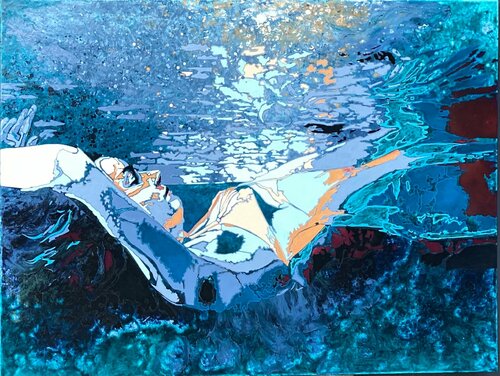 So wondrous wild, the whole might seem. The scenery of a fairy dream. van Kerry A. Inkster, Schilderij te koop op Singulart