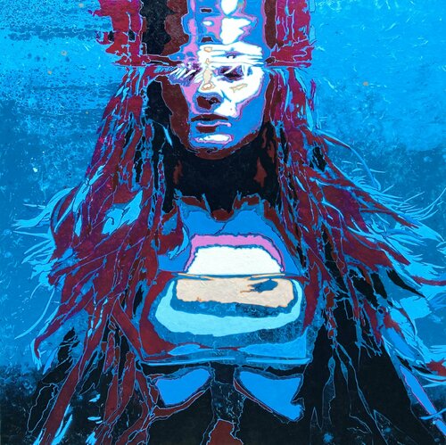 Cause I am a Superwoman, Yes I am de Kerry A. Inkster, Pintura a la venta en Singulart