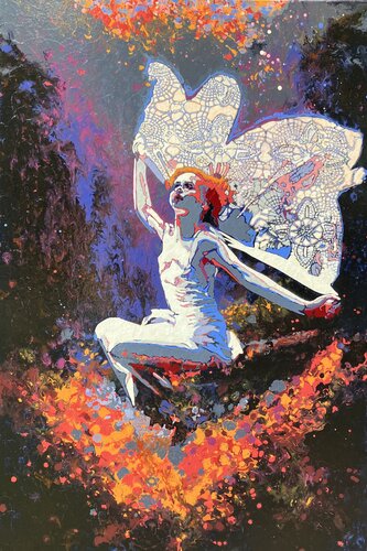 Many a Fairy Foreland Set de Kerry A. Inkster, Pintura a la venta en Singulart