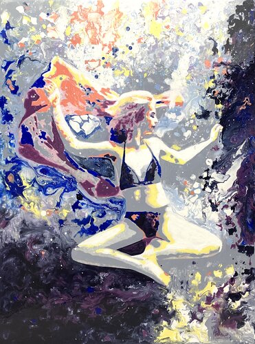 Had I the Heavens - Study in tone de Kerry A. Inkster, Pintura a la venta en Singulart