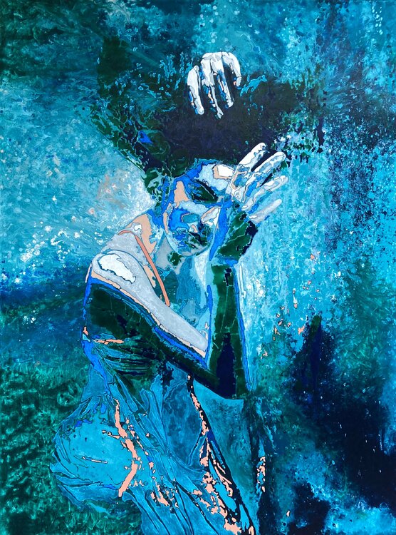 Passing even into my purer mind With tranquil restoration - Extra Large Kerry A. Inkster