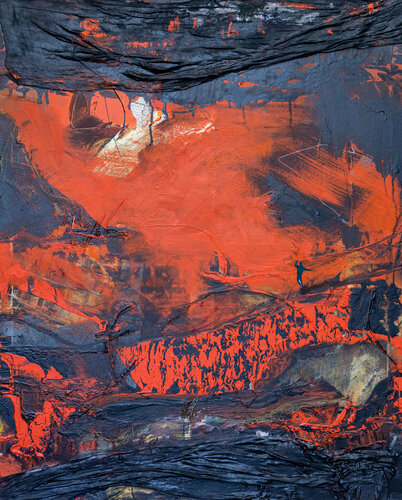 CURTAIN RAISING van Valérie Salem, Schilderij te koop op Singulart