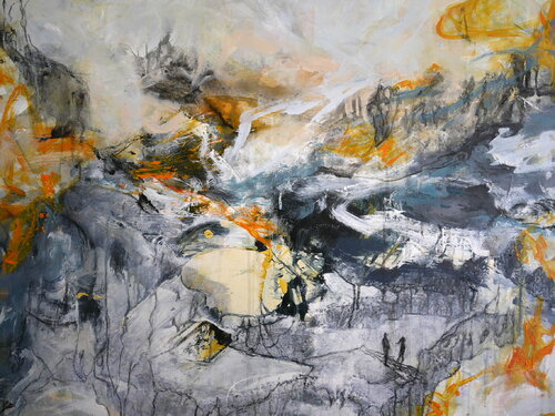 THE GREAT ADVENTURE van Valérie Salem, Schilderij te koop op Singulart