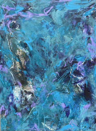 OCEAN van Valérie Salem, Schilderij te koop op Singulart
