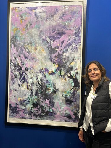 La vie en rose van Valérie Salem, Schilderij te koop op Singulart