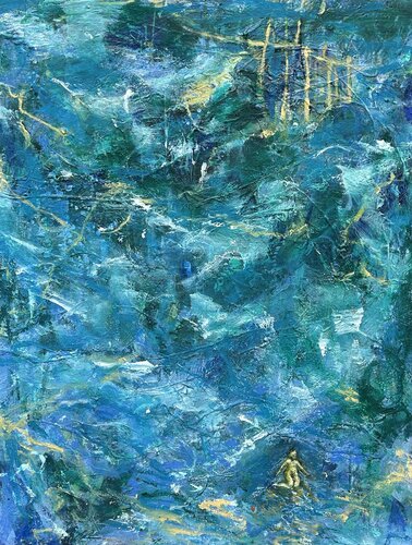 La pause van Valérie Salem, Schilderij te koop op Singulart