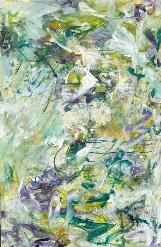 Le printemps 2 van Valérie Salem, Schilderij te koop op Singulart