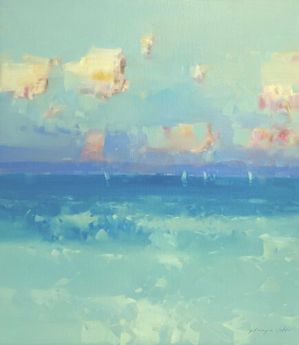Pacific Coast by Vahe Yeremyan, Painting for Sale on Singulart