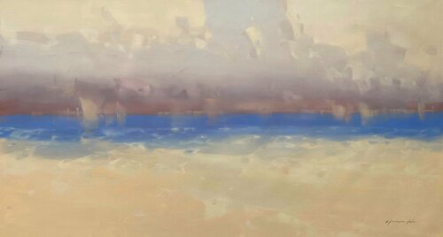 Cream Ocean by Vahe Yeremyan, Painting for Sale on Singulart