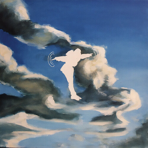 Sky High - Deep Down (2/6) de Marit Otto, Pintura a la venta en Singulart
